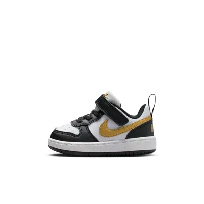 Nike Court Borough Low Recraft Baby/toddler Shoes In Black
