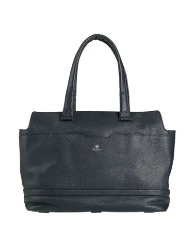 Pineider Woman Handbag Midnight Blue Size - Leather