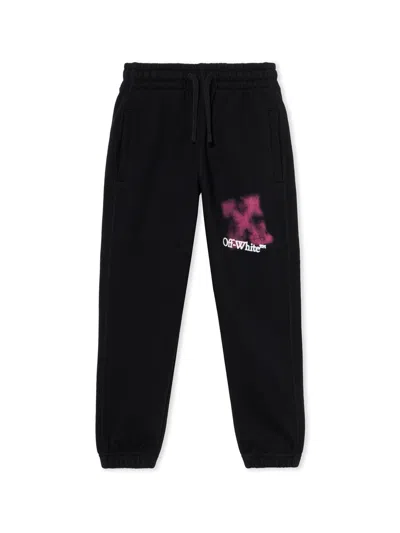 Off-white Spray-print Sweatpants In Multi