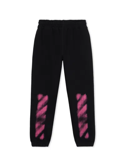 Off-white Spray-print Sweatpants In Multi