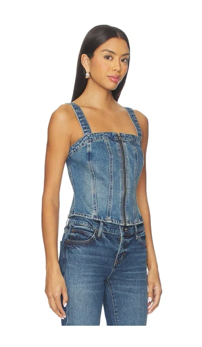 Levi's Top And Body Woman Levis 001w4-0001 Ophelia Floral In Blue