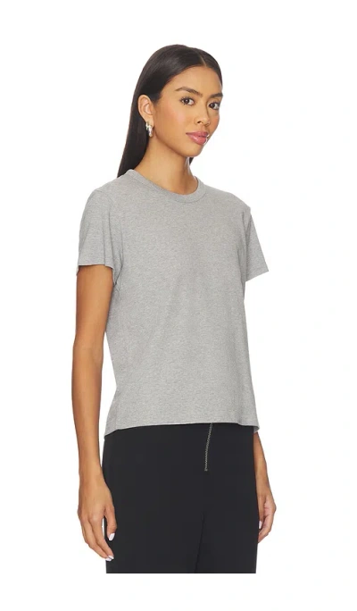 Eaves Lene Boxy Tee In Gray