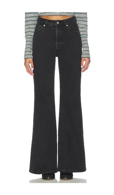 Rolla's Eastcoast Flare Jeans In Black