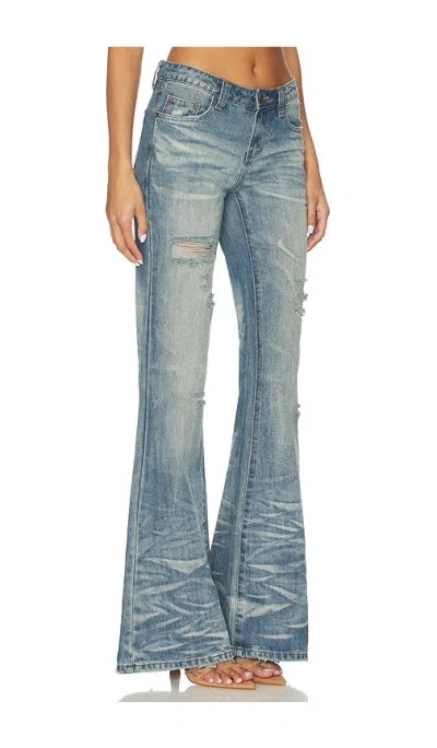 Jaded London Drift Flare In Blue