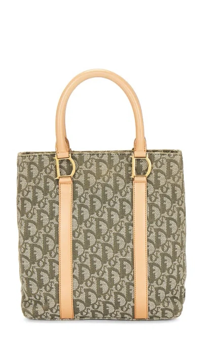 Fwrd Renew Dior Trotter Tote Bag In Sand
