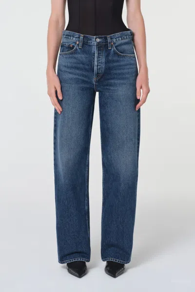 Agolde Harper Jeans In Blue