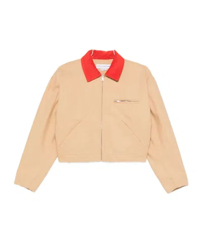Apc Long Sleeve Jacket In Neutral