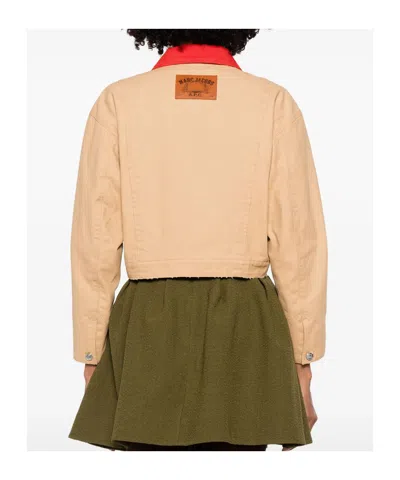 Apc Long Sleeve Jacket In Neutral