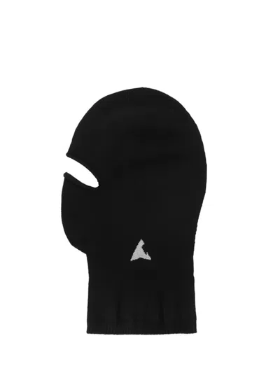 Roa Owl Seamless Biofil Breathable Balaclava In Black