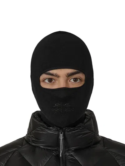 Roa Owl Seamless Biofil Breathable Balaclava In Black