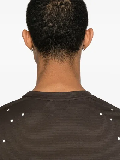 Roa Fireflies Base Layer Fast Dry Long Sleeve In Brown