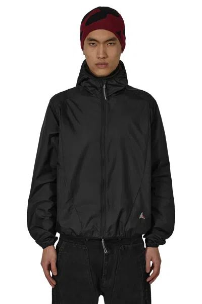 Roa Hue Packable Wind Jacket In Black