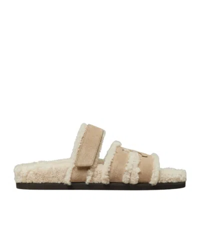 Tory Burch Ines Burch Slide In Brown