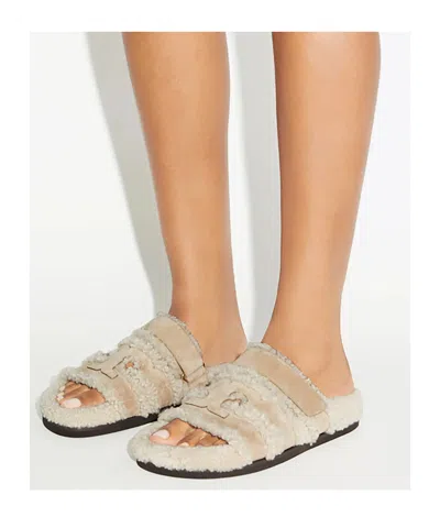 Tory Burch Ines Burch Slide In Brown