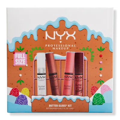 Nyx Professional Makeup 4-pc. Holiday Butter Gloss Gift Set