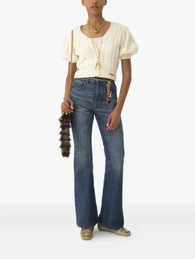 Chloé Chloè Wool Top In White