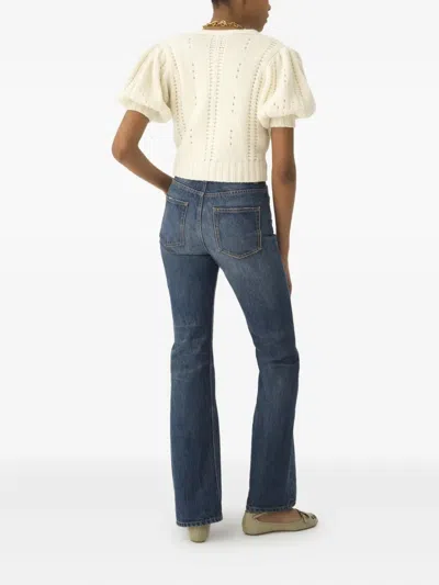 Chloé Chloè Wool Top In White