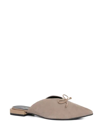 Studio Chofakian スエード ミュール In Gray