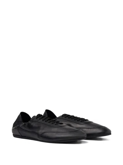 Scarosso Leggera Lace-up Sneakers In Black