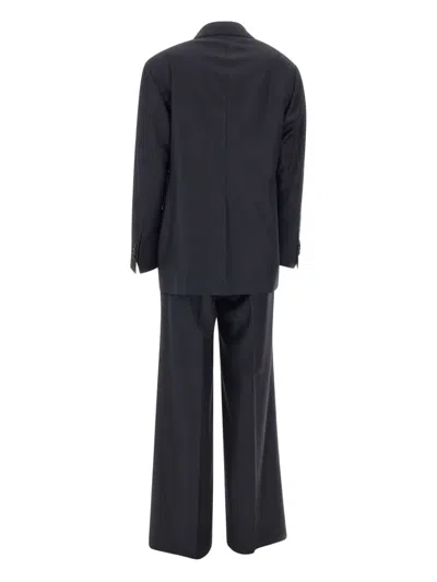 双排扣西装套装