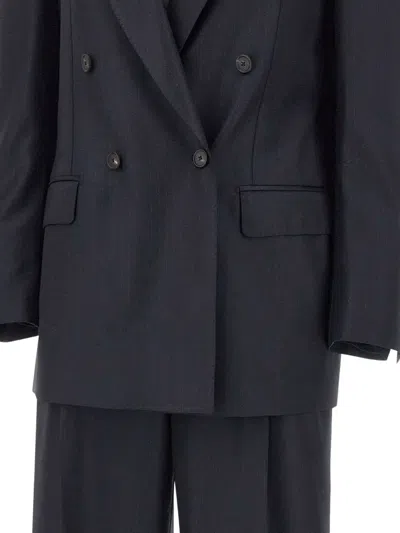 双排扣西装套装