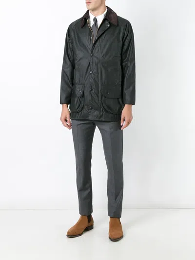 Barbour コーデュロイカラーウインドブレーカー In Black