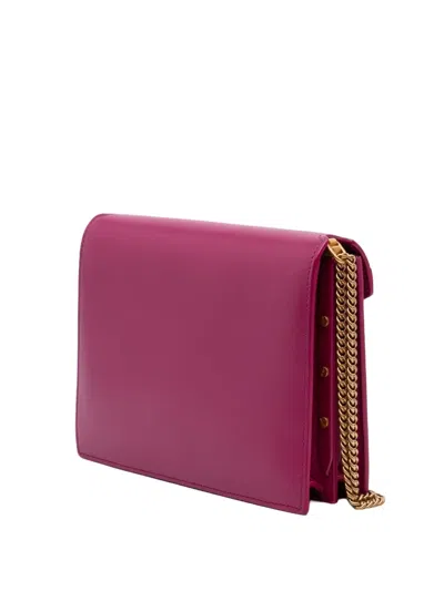 Pre-owned Saint Laurent 2019 Smooth Calfskin Monogram Cassandra Clasp Bag Shoulder Bag