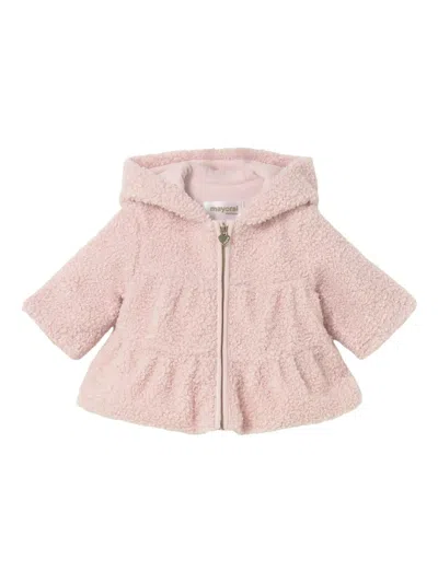 连帽荷叶边夹克