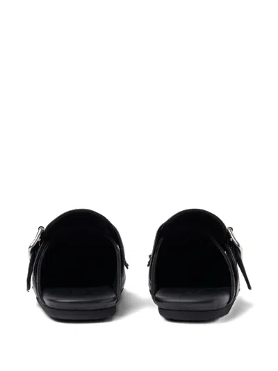 Scarosso Gaia Studded Mule Flat Shoes In Animal Print