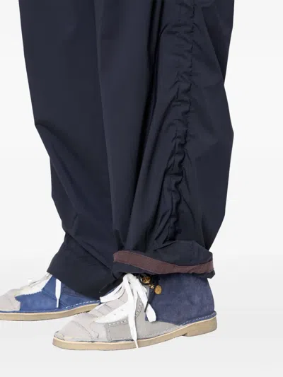 Kolor フロントプリーツ パンツ In Blue