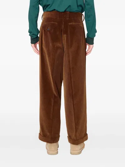 Kolor コーデュロイ パンツ In Brown