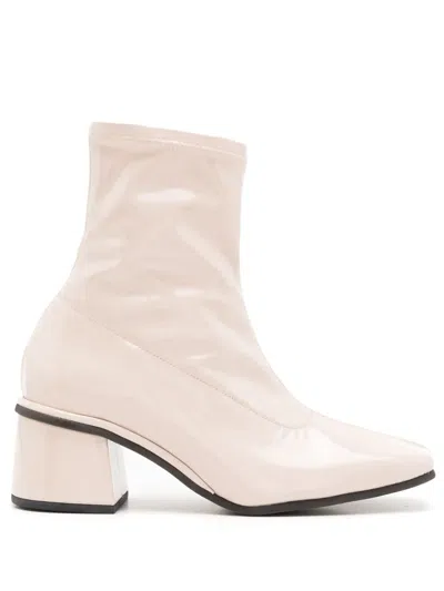 Sarah Chofakian Martine 50mm レザーブーツ In White