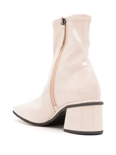 Sarah Chofakian Martine 50mm レザーブーツ In White