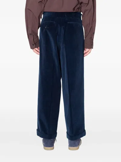 Kolor コーデュロイ パンツ In Blue