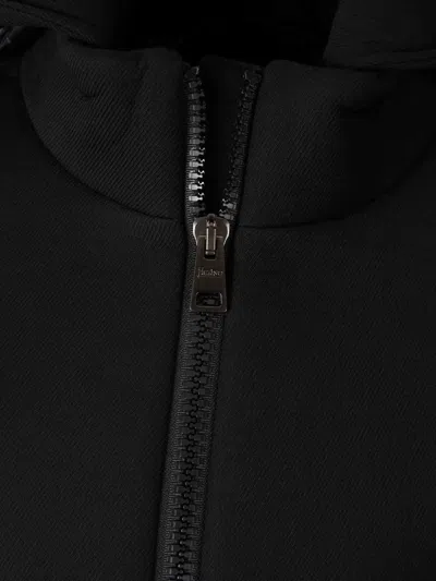 Herno A Shape In Scuba Con Cappuccio Jacket In Black