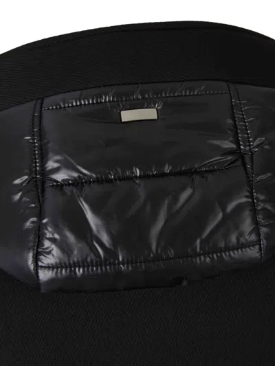 Herno A Shape In Scuba Con Cappuccio Jacket In Black