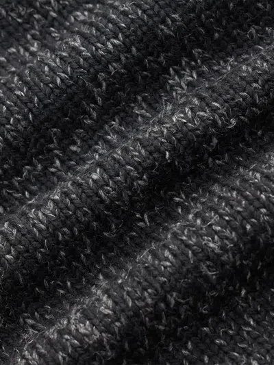 Rrl ショールカラー ウールセーター In Black