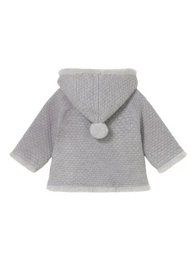 人造皮草针织夹克