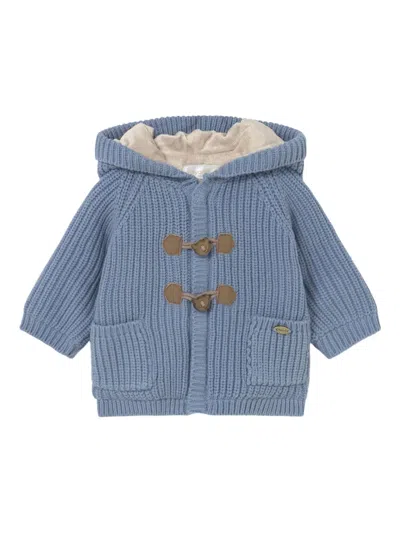 Mayoral Lined Knited Jacket In Blue