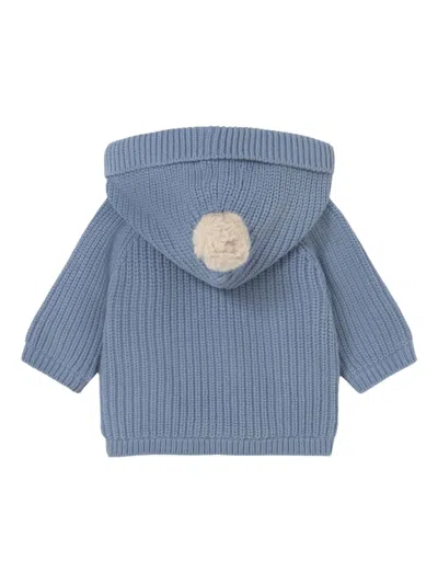 Mayoral Lined Knited Jacket In Blue