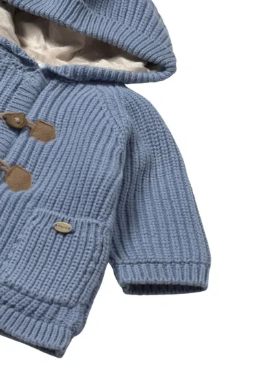 Mayoral Lined Knited Jacket In Blue
