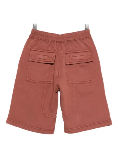 Rick Owens Drawstring Shorts In Brown