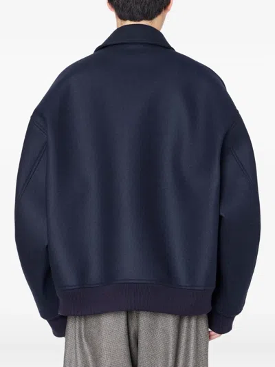 Kolor ジップアップ ボンバージャケット In Blue