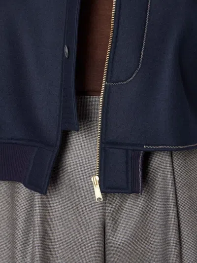 Kolor ジップアップ ボンバージャケット In Blue