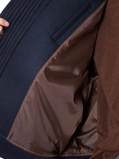 Kolor ジップアップ ボンバージャケット In Blue