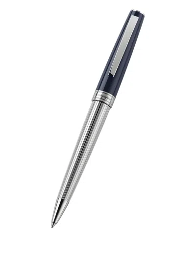 Montegrappa Stainless Steel Pen In Black