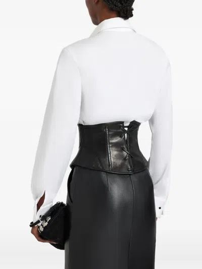 Ermanno Scervino Button Bodysuit In White