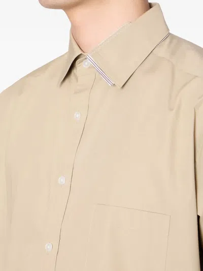 Kolor コントラストカラー シャツ In Neutral