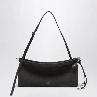 Alaïa Alaia Goatleather Shoulder Bag In Black