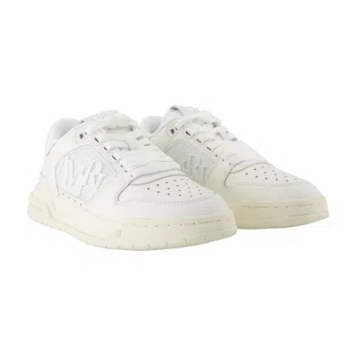 Amiri Classic Low Sneakers In White Leather In White